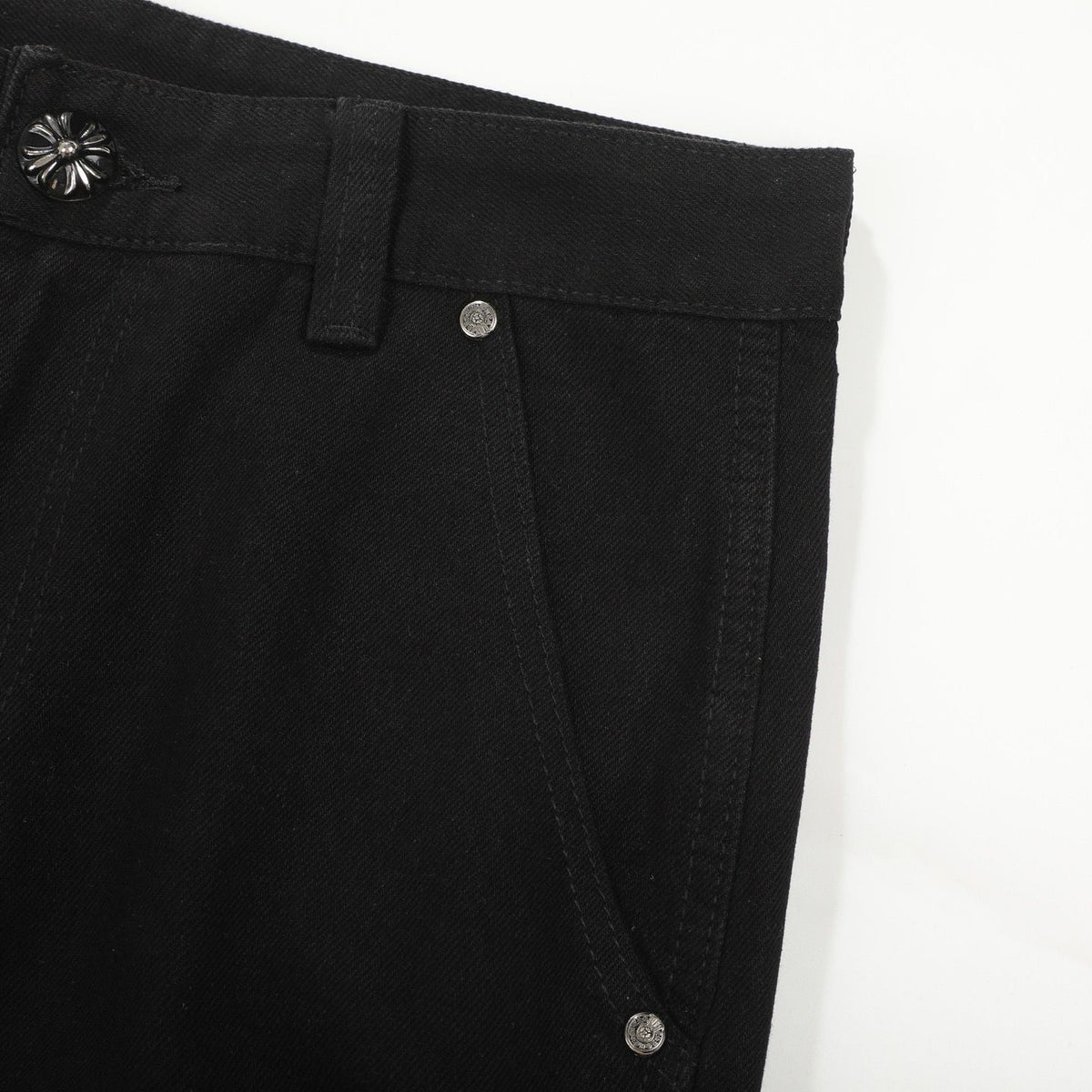 Chrome Hearts American street art cross with straight shaft Pants V10 Chrome Hearts