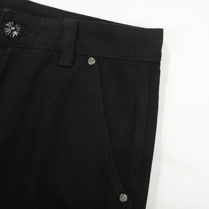 Chrome Hearts American street art cross with straight shaft Pants V10 Chrome Hearts