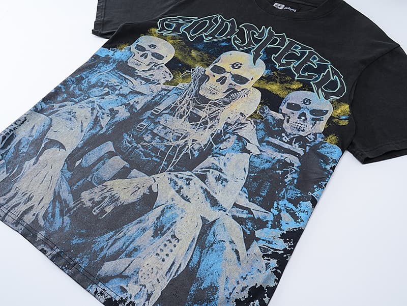 GODSPEED Skeleton Warrior T-Shirt Godspeed