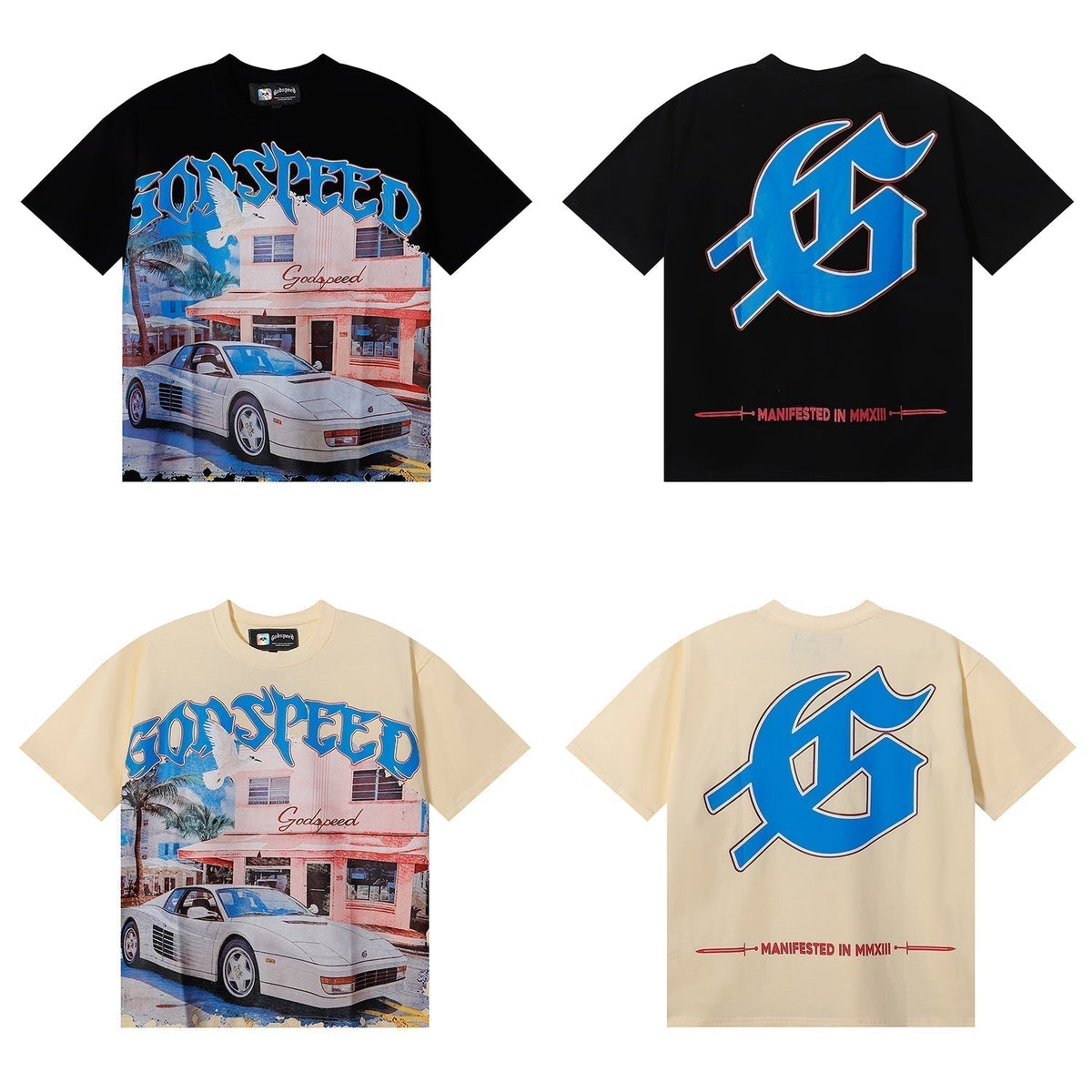 Godspeed Style Mens Grafic Tee Godspeed