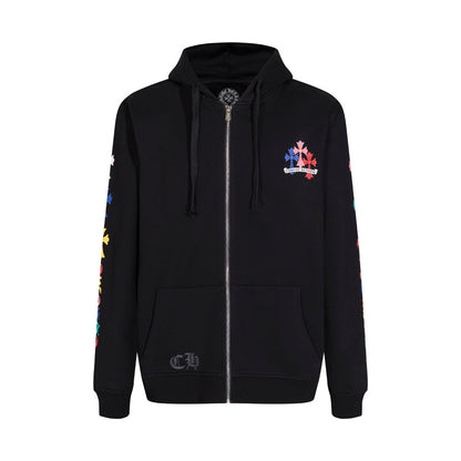 Chrome Hearts New Zip Up Hoodie -5015 Chrome Hearts
