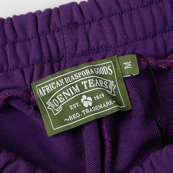 Denim Tears The Cotton Wreath Pant Purple DENIM TEARS