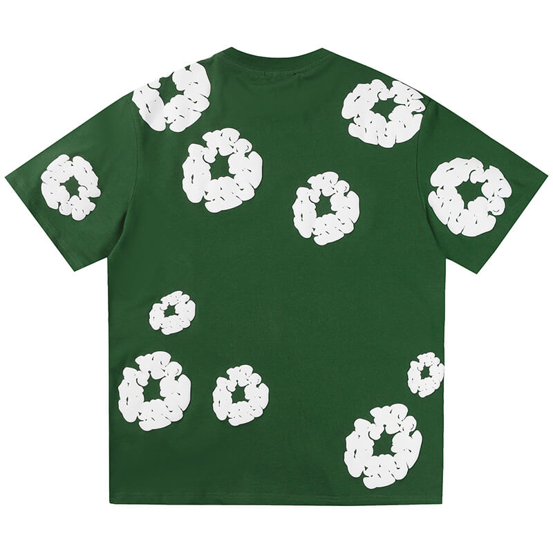 Denim Tears Men's Green T-shirt DENIM TEARS