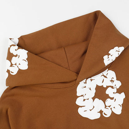 Denim Tears The Cotton Wreath Hoodie Brown DENIM TEARS