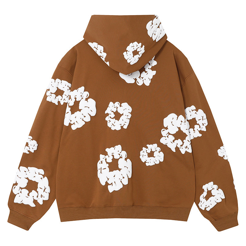 Denim Tears The Cotton Wreath Hoodie Brown DENIM TEARS