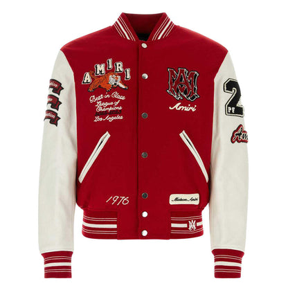 AMIRI Varsity Vintage Patch Bomber Jacket AMIRI