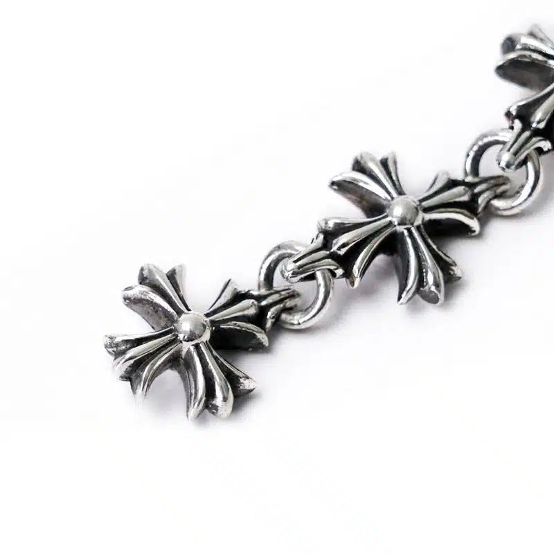 CH PLUS BRACELET WITH LINKS 6 CH-Chrome Hearts