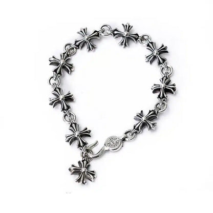 CH PLUS BRACELET WITH LINKS 6 CH-Chrome Hearts