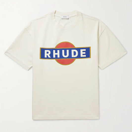 RHUDE Vintage Racer logo T-Shirt RHUDE