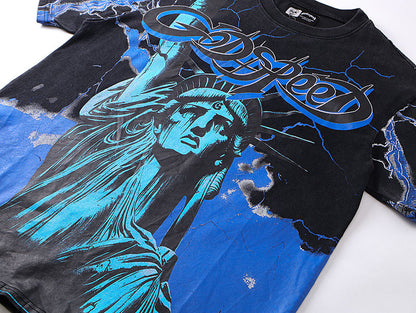 GODSPEED Statue Of Liberty T-shirt Godspeed