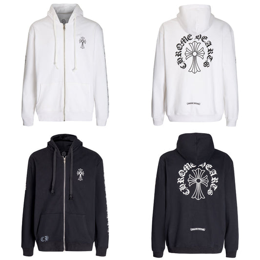 Chrome Hearts New Zip Up Hoodie 5007 Chrome Hearts