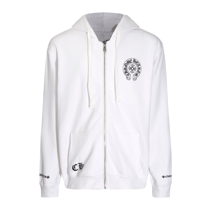 Chrome Hearts New Zip Up Hoodie 5009 Chrome Hearts