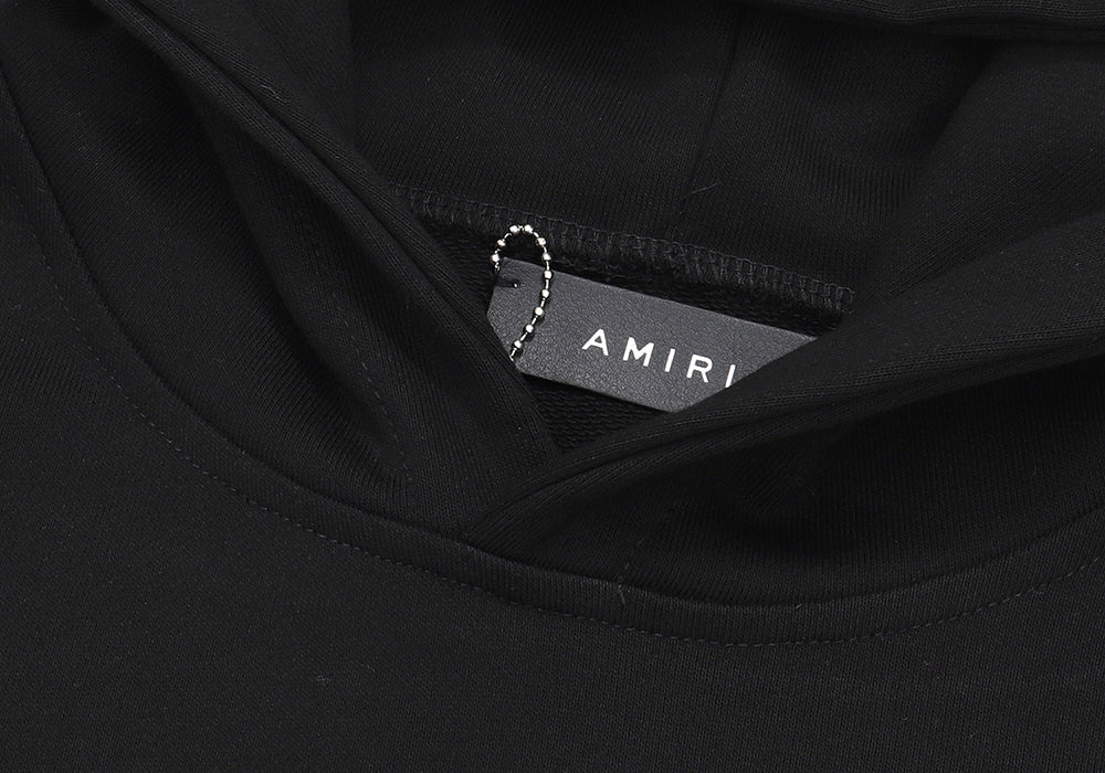 AMIRI Checkered Bones Cotton Hoodies AMIRI