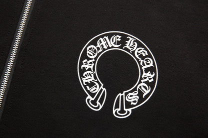 Chrome Hearts New Zip Up Hoodie -5001 Chrome Hearts