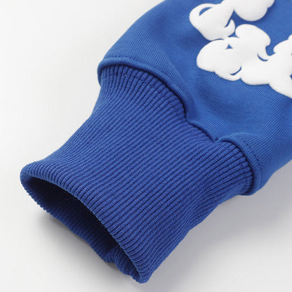 Denim Tears The Cotton Wreath Hoodie Blue DENIM TEARS