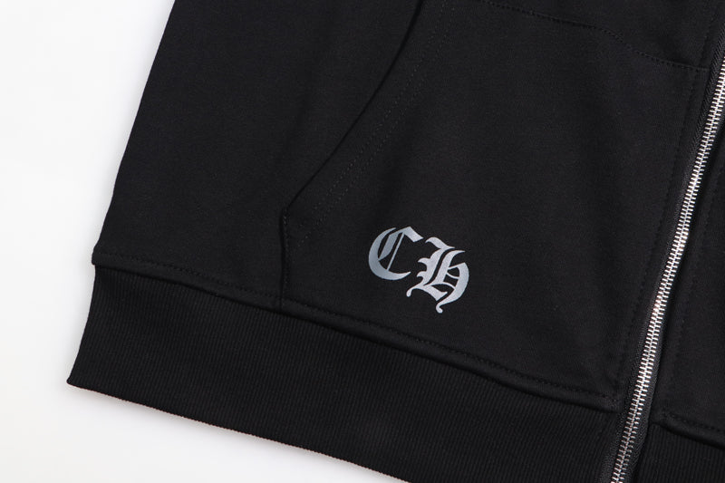 Chrome Hearts New Zip Up Hoodie 5010 Chrome Hearts