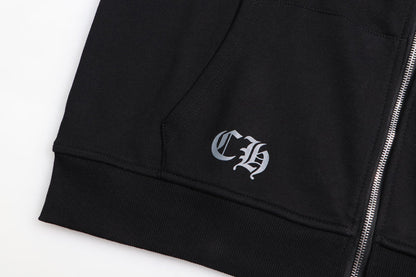 Chrome Hearts New Zip Up Hoodie 5010 Chrome Hearts