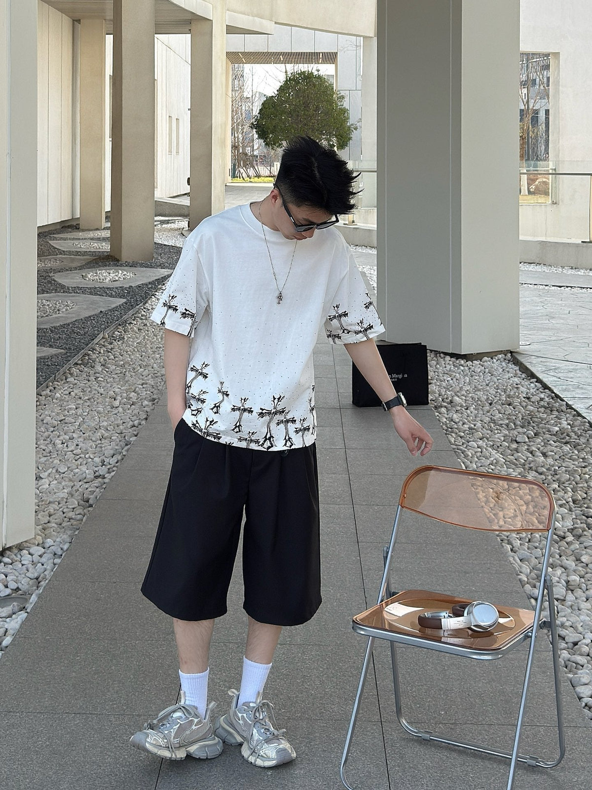 Chrome Hearts New T-shirts 9051 CH-Chrome Hearts