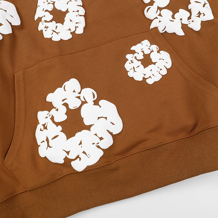 Denim Tears The Cotton Wreath Hoodie Brown DENIM TEARS