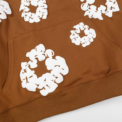 Denim Tears The Cotton Wreath Hoodie Brown DENIM TEARS