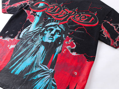 GODSPEED Statue Of Liberty T-shirt Godspeed