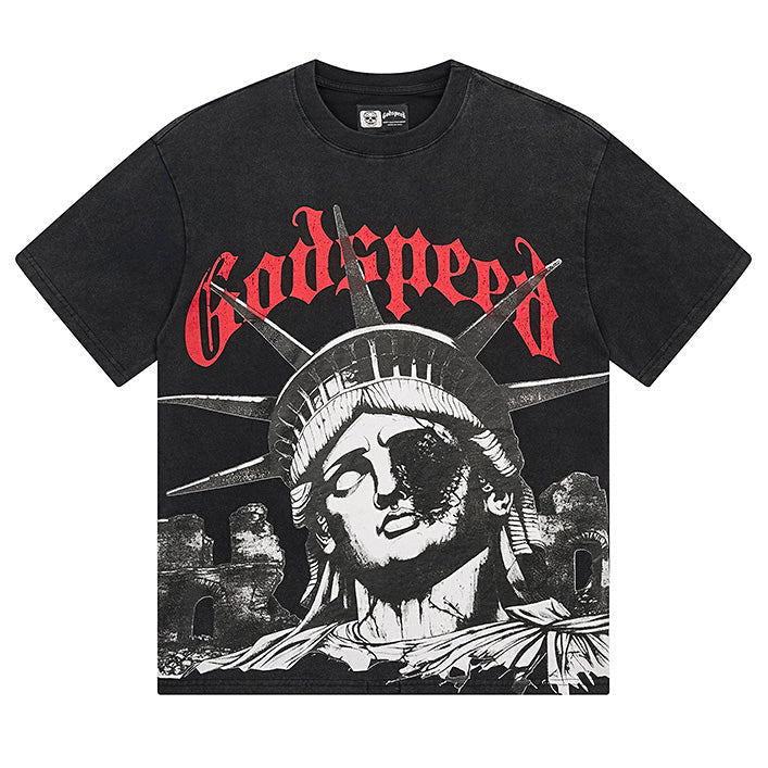 GODSPEED Statue Of Liberty T-shirt Godspeed