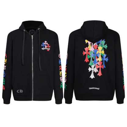 Chrome Hearts New Zip Up Hoodie 5010 Chrome Hearts