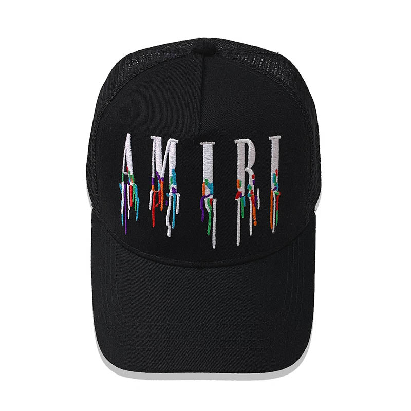 AMIRI color splash paint new color cap sun hat AMIRI