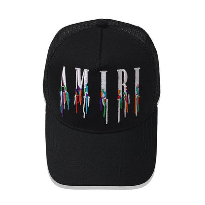 AMIRI color splash paint new color cap sun hat AMIRI