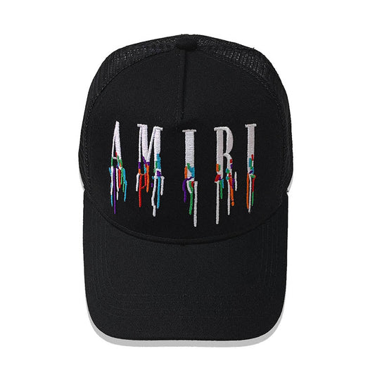 AMIRI color splash paint new color cap sun hat AMIRI