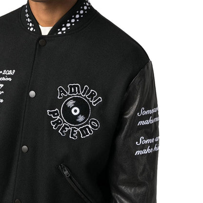 AMIRI Preemo wool blend varsity jacket AMIRI
