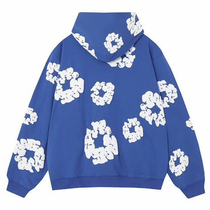 Denim Tears The Cotton Wreath Hoodie Blue DENIM TEARS