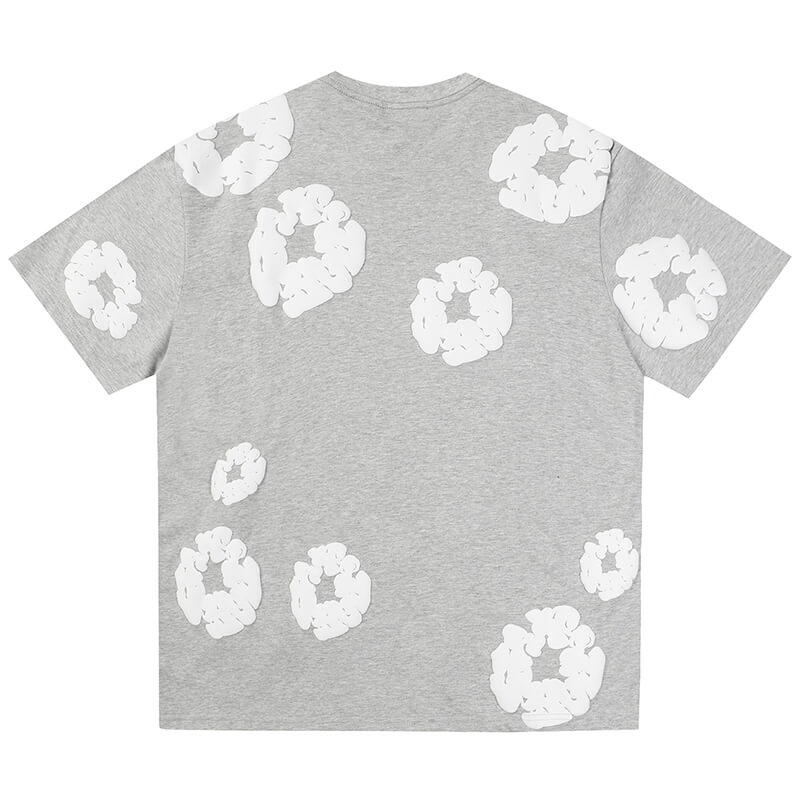 Denim Tears Men's Grey T-shirt DENIM TEARS