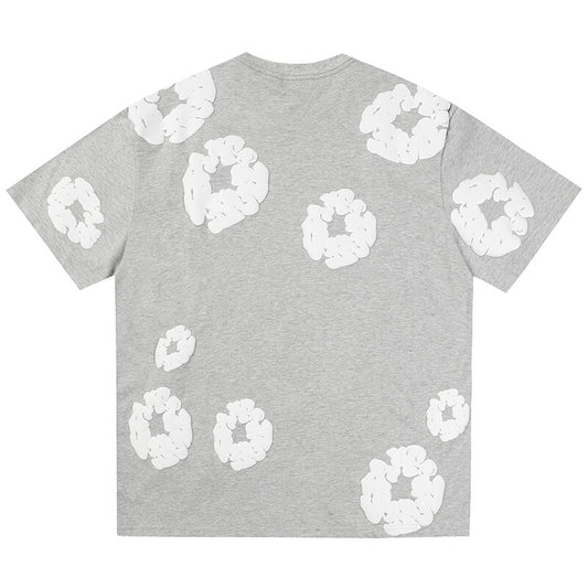Denim Tears Men's Grey T-shirt DENIM TEARS