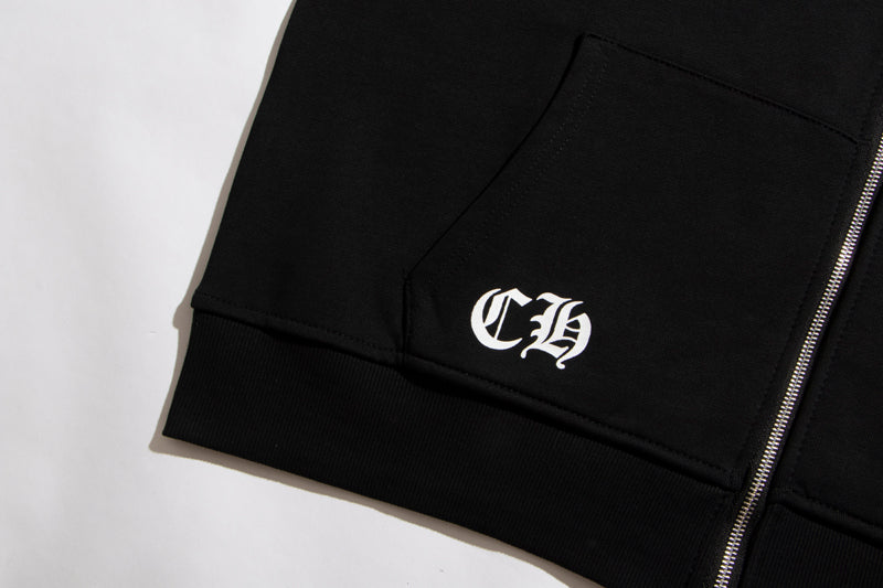 Chrome Hearts New Zip Up Hoodie 5009 Chrome Hearts