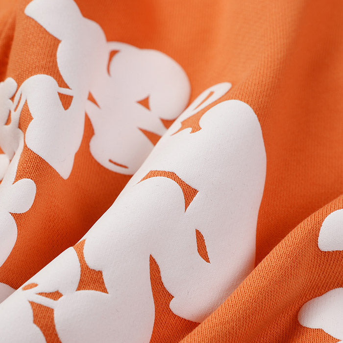 Denim Tears The Cotton Wreath Hoodie Orange DENIM TEARS