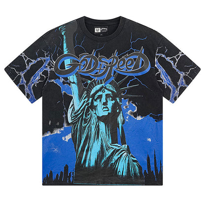 GODSPEED Statue Of Liberty T-shirt Godspeed