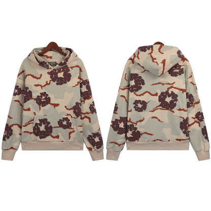 Denim Tears Cotton Wreath Camouflage Hoodie DENIM TEARS