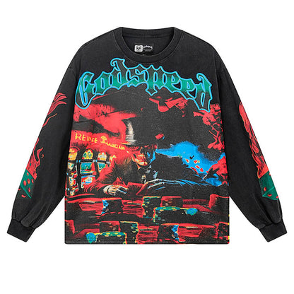 GODSPEED Life's A Gamble Long Sleeve T-Shirt Godspeed
