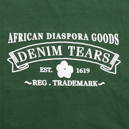 Denim Tears ADG T-Shirts Green DENIM TEARS