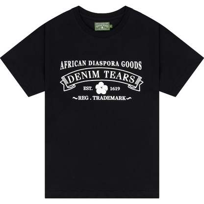 Denim Tears ADG T-Shirts Black DENIM TEARS