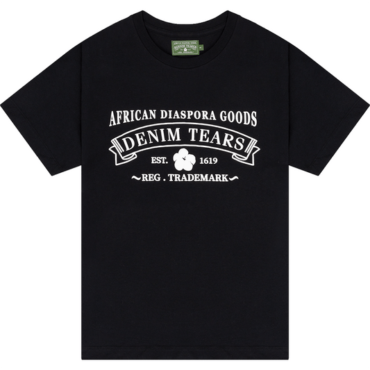 Denim Tears ADG T-Shirts Black DENIM TEARS