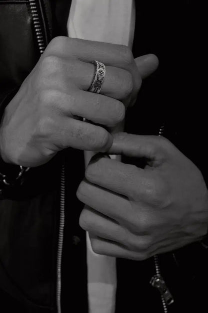 CHROME HEARTS DAGGER SPACER RING  6MM CH-Chrome Hearts