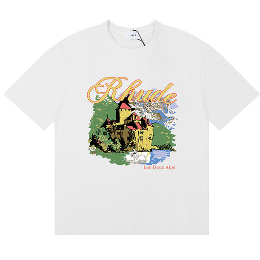 RHUDE Logo-Print Cotton T-Shirts RHUDE