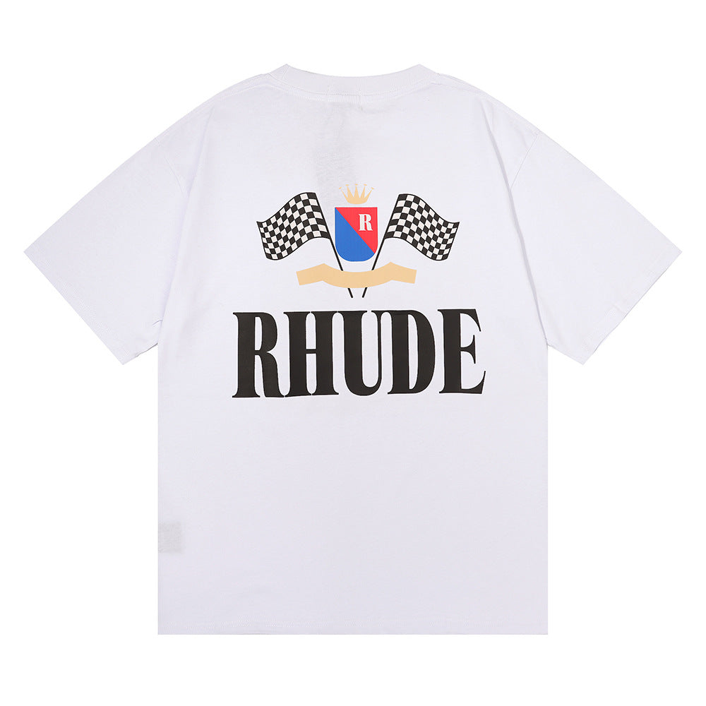 RHUDE RHUDE racing print T-Shirt RHUDE