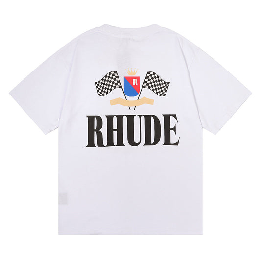 RHUDE RHUDE racing print T-Shirt RHUDE