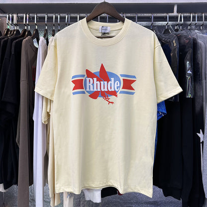 RHUDE Chevron Eagle cotton T-shirt RHUDE