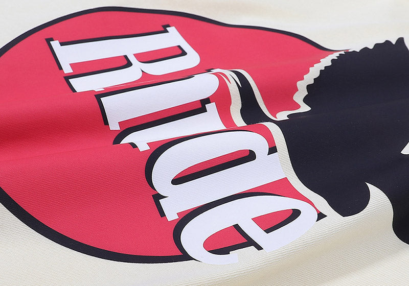 RHUDE Black dove lettering print T-Shirts RHUDE