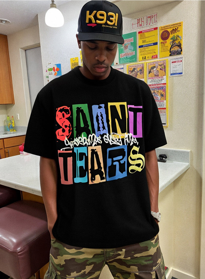 Saint Michael Graphic Printed T-Shirt Godspeed
