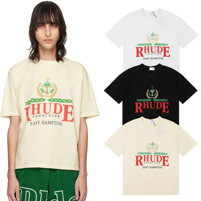RHUDE 'East Hampton' Crest T-Shirt RHUDE